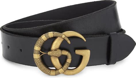 gucci snake belt black replica|gucci snake belt men's.